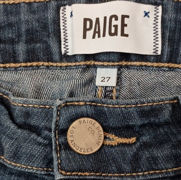 Paige Skyline Ankle Peg Jeans - Picture 8 of 9